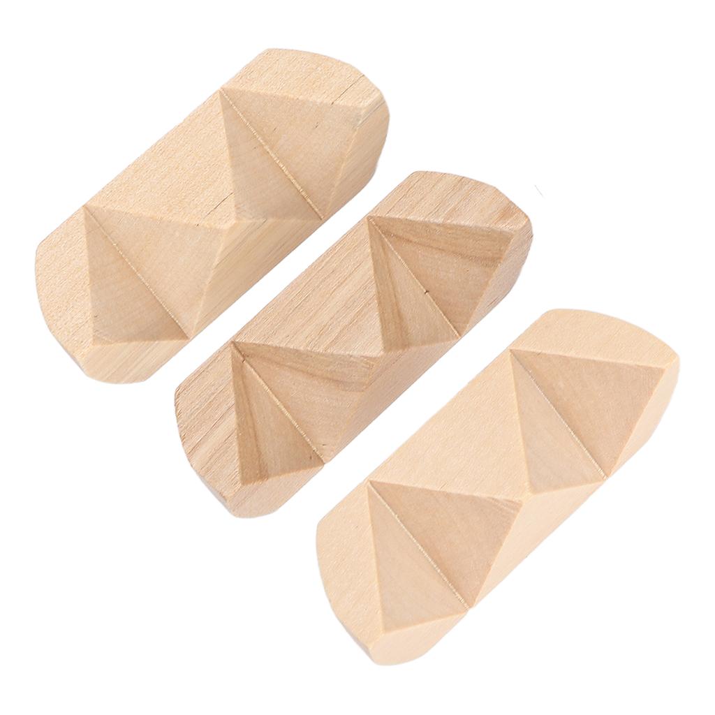 Wooden Brain Teaser Puzzles Football Shape Preventing Alzheimer Unlock Interlock Puzzle Toys for Adults