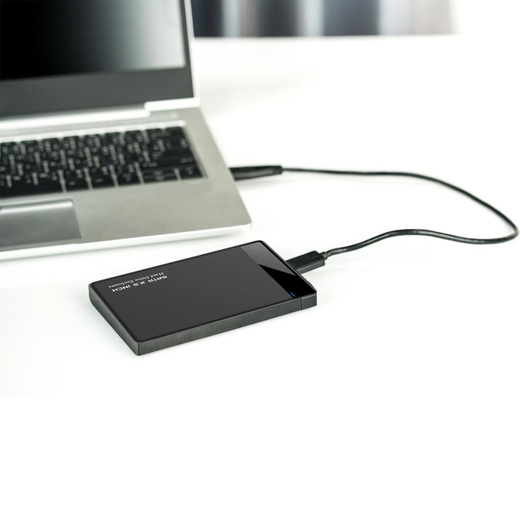 2.5inch External Hard Drives Enclosure USB3.0 Hard Disk Case Support Data Transfer Case for PC Laptop Accessories
