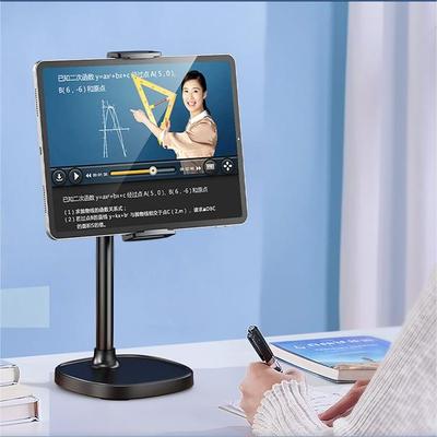 OULAIKE X66 Universal 360 Rotating Foldable Metal Tablet Stand with Lazy Holder for TikTok