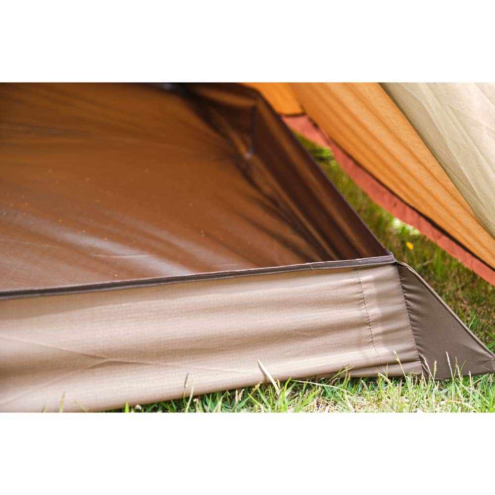 Tenmaku Design Circus Dimensiune Completă Folie de Sol Tip Cadă 15cm Înălțare Cort Monopalon Solo Duo Camping Familie Stil Tatami Regular (Element opțional)
