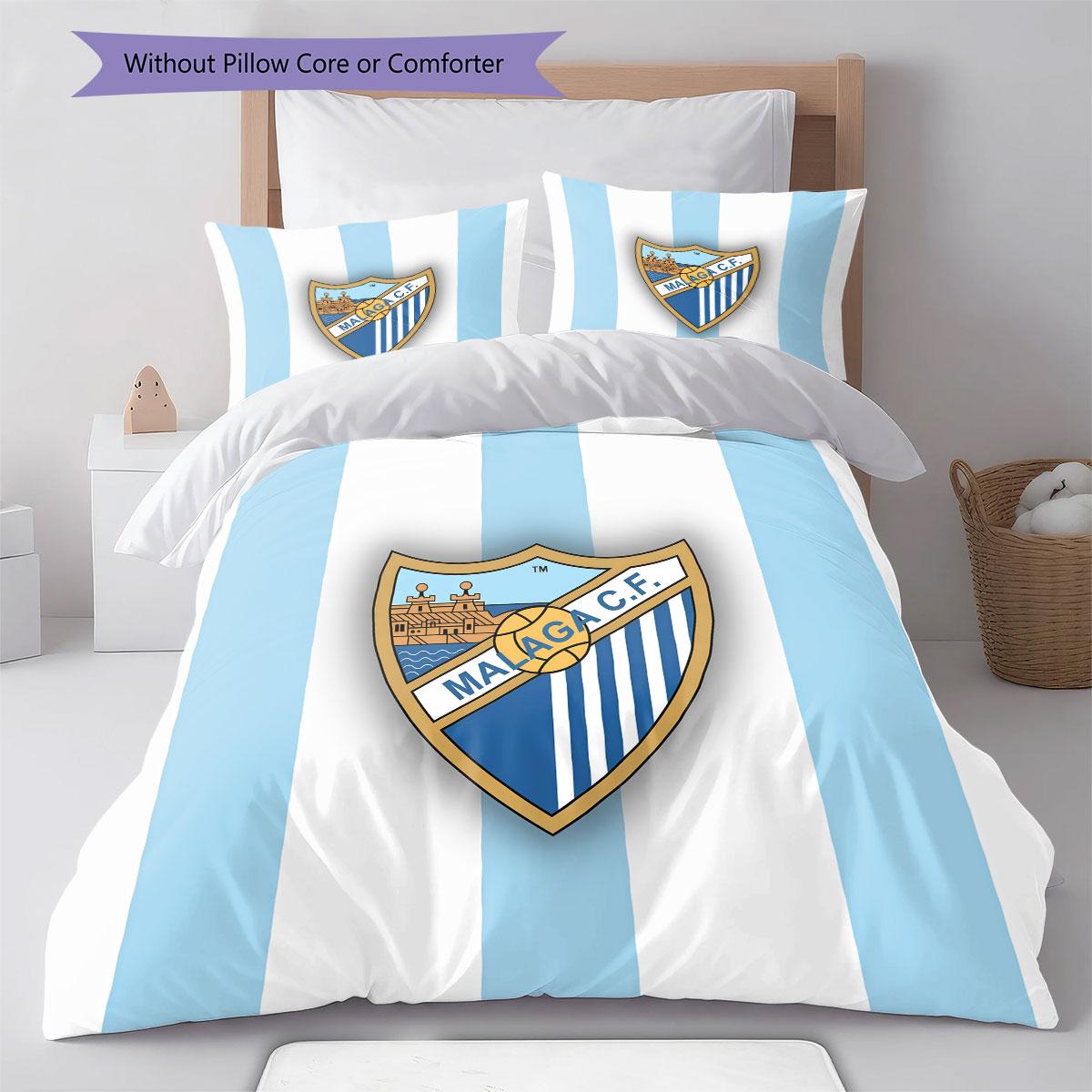 Málaga C.F Gultasveļas sega Komplekts
