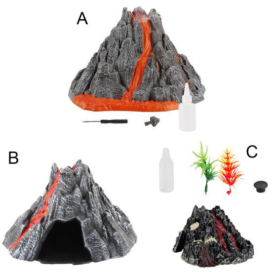 Imitation Volcanic Model Funny Interactive Dinosaur World Sprays Volcanic Model Toy for Children