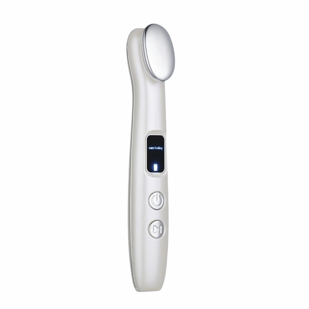 Hot Compress Eye Massager Pen Vibration Massage Facial Beauty Device Eye Lifting Wand Skin Care