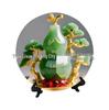 Eight Directions Wealth Gourd Frame: Prosperity & Luck Ornament for Home Display