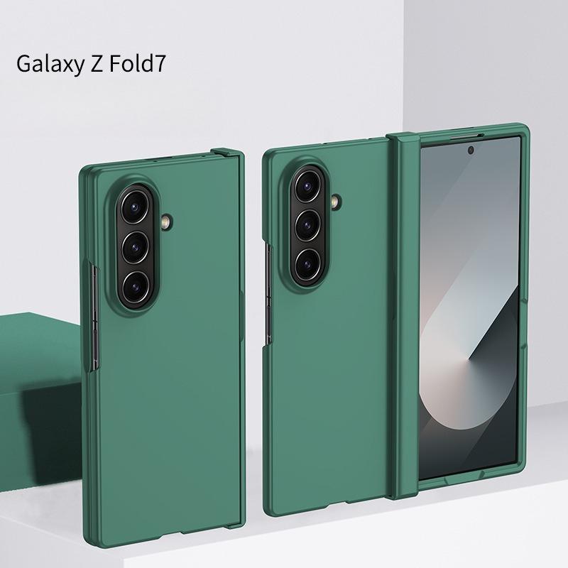 

Suitable for Samsung Galaxy Z FOLD 7 Three Piece Skin Sensitive Shell Advanced Anti Drop Protective Case Z FOLD 7 лес зеленый
