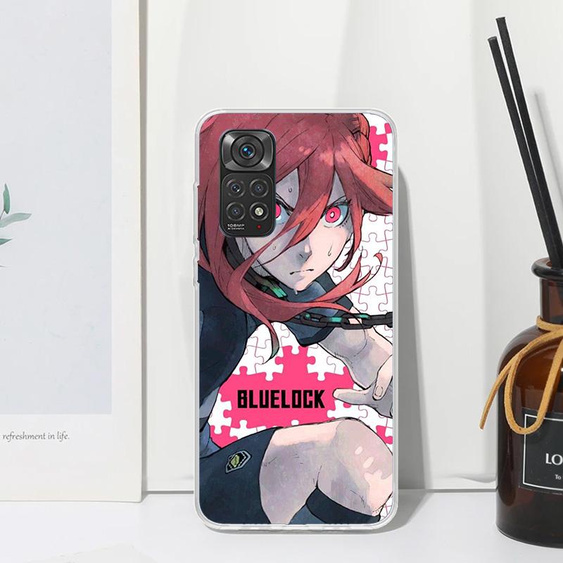 Blue Lock Chigiri Hyoma Phone Case For Xiaomi Redmi Note 15 13 14S 14 Pro Plus 12S 11S 10S 12 11E 10 11T Art Fundas Back Cover R