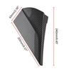 1Pair Carbon Fiber Style Rear Window Side Spoiler Wing Strip Protection Trim for Toyota C-HR CHR 2016-