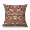 British Art Uk Artist William Morris Flower Pattern Floral Design Elegant Home Decorative Sofa Throw Pillow Case Cushion Cover