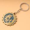 Warhammer 40K Adeptus Mechanicus Skull Cartoon Enamel Keyring
