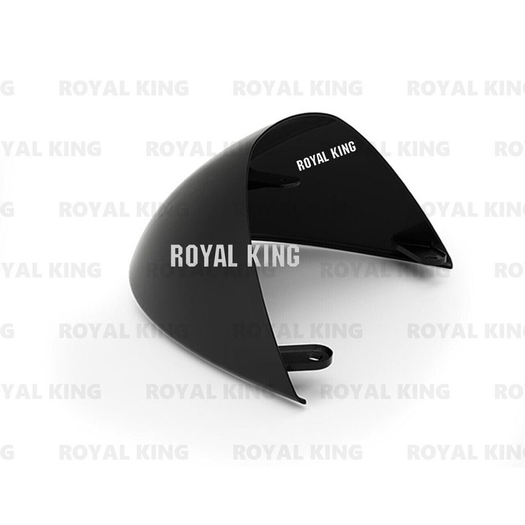 "Premium Leather Single Rider Seat With Cowl" Fit For Royal Enfield INT & GT 650