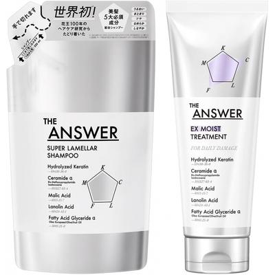 The Answer Moist Treatment Šampon 1500 ml Bergamot   Vůně Daphne Bez silikonů