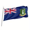 [] 1pc Multi-size Optional British Virgin Islands Flags, Unique Design Prints, Flags for Indoor and Outdoor Use, British County Style, Fun Printed Fla