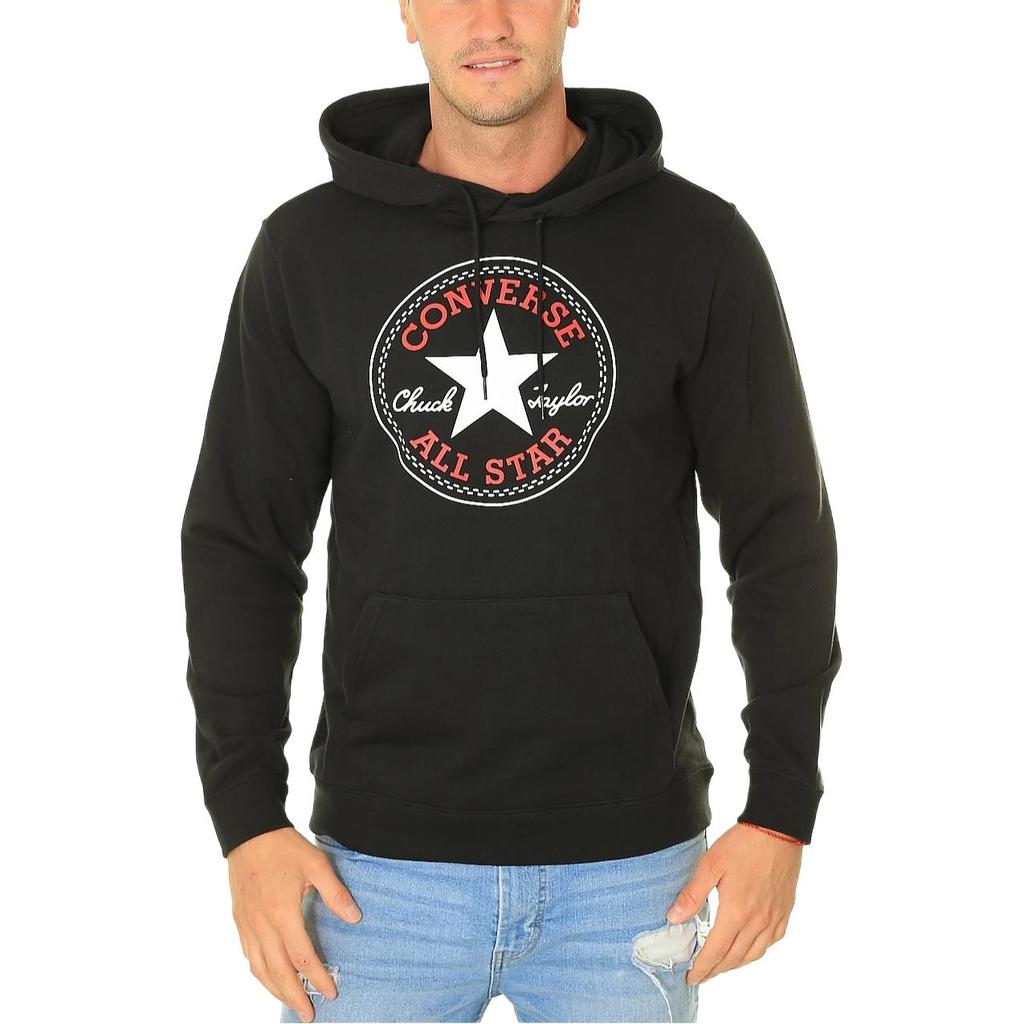 Converse Go To All Star Patch Fit Fleece Pullover Sweatshirt Unisex 10025469-A01