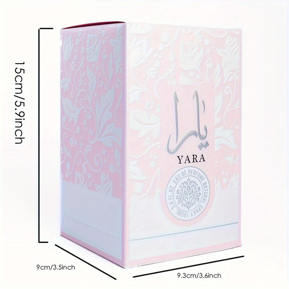 Yara Pink Eau De Parfum 100ml | Long Lasting Floral Fruity Perfume for Women