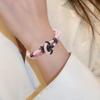 Couple Bracelet 3 Layers Handmade Long Solid Color Braided Rope Multi-colors Gift Soft Sea Turtle Charm Women Bracelet Fashion Jewelry