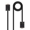NANO CABLE SVGA Cable Nanocable 10.15.1305/ Vga Male - Vga Male/ 5m/ Black