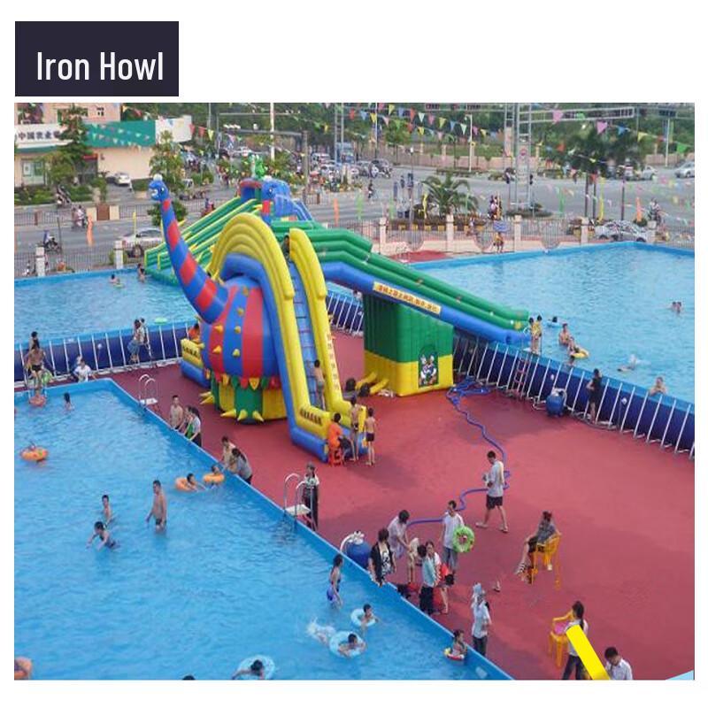 Iron Roar Large Portable Framed Pool