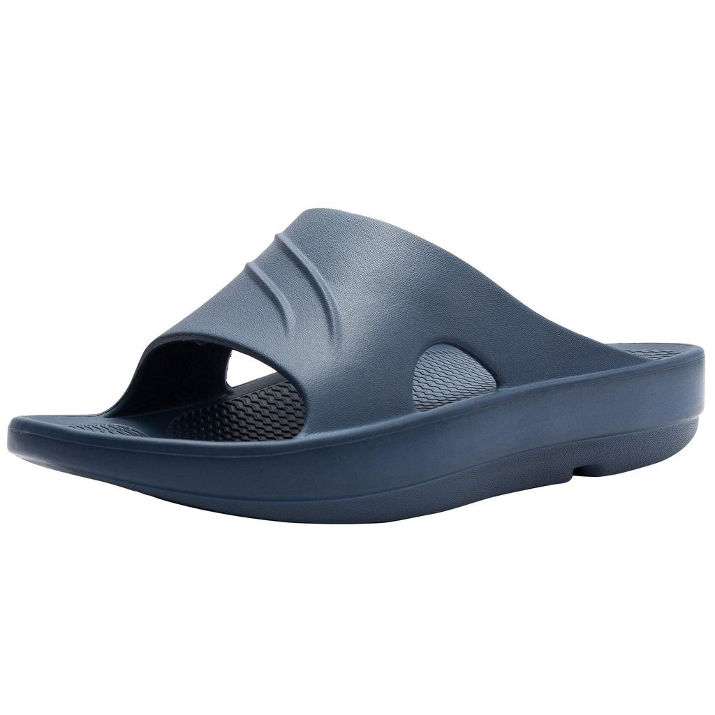 Foot Arch Thick cm [KUROO] Slippers, Sandals, Release, Support, Sole, Unisex, Navy, 26.0~27.5