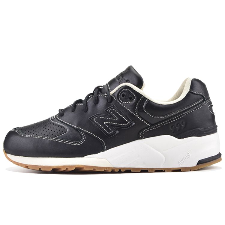 New Balance Nb 999 Retro Versatile Casual Synthetic Leather Low Top Running Shoes Unisex sneaker Black ML999LB