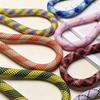 Durable Woven Phone Lanyard with Smiley Keychain Pendant