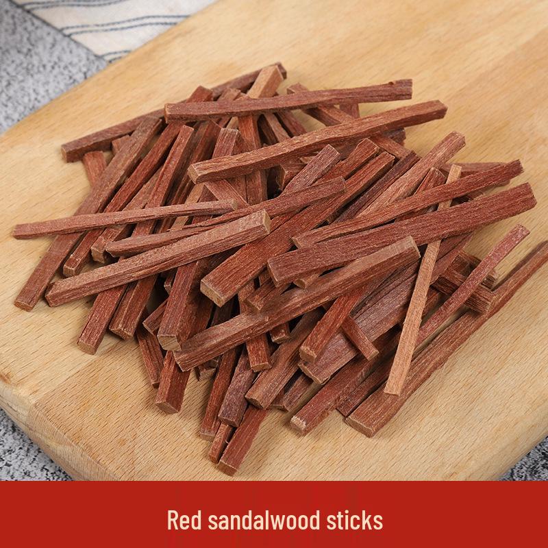 Sandalwood Sticks for Temple Offerings - Pure Natural Wood Incense for Buddha