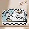 Cute cartoon bathroom absorbent floor mat diatom mud household toilet toilet toilet quick drying non-slip foot pad