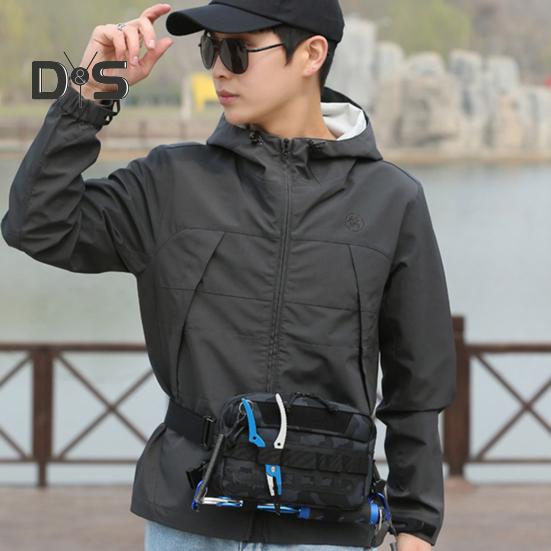 Brusttasche fürs Angeln, wasserdicht, aus Oxford-Stoff, leichte Weste, große Kapazität, Outdoor-Camping, Wandern, Jagen, Angelausrüstung, Aufbewahrungsrucksack