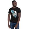 SKATE BOARD AND SKULL AWESOME Short-Sleeve Unisex GRAPHIC T-Shirt