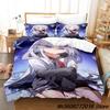Yoisaki Kanade Bedding Set Cartoon Anime Three-Piece Set Adult Kid Bedroom Three-Piece Suit Kawaii Girl Colcha De Verano Ca