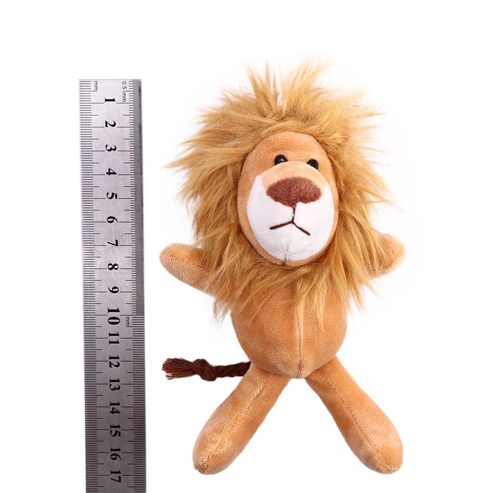 Kids Toy Key Ring Car Keyring Key Chain Jewelry Plush Keychain Plush Doll Keychain Little Lion Doll