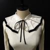 Sweet Detachable Fake Collar Scarf Round Doll Neck Wrap Decoration Shawl Cosplay Dress Neck Shoulder Cover