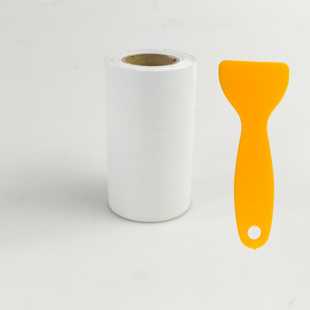 1roll 8cm/3.15in wide antique wood grain waterproof sticker with damaged window sill repair,skirting board,door frame,waistline