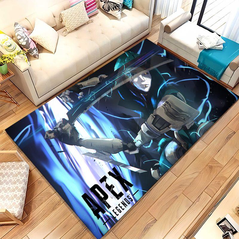 Game Apex legends Cartoon Living Room Non-Slip Area Rug Soft Carpet for Bedroom Kids Playroom Sofa,Home Decor Doormat Gift