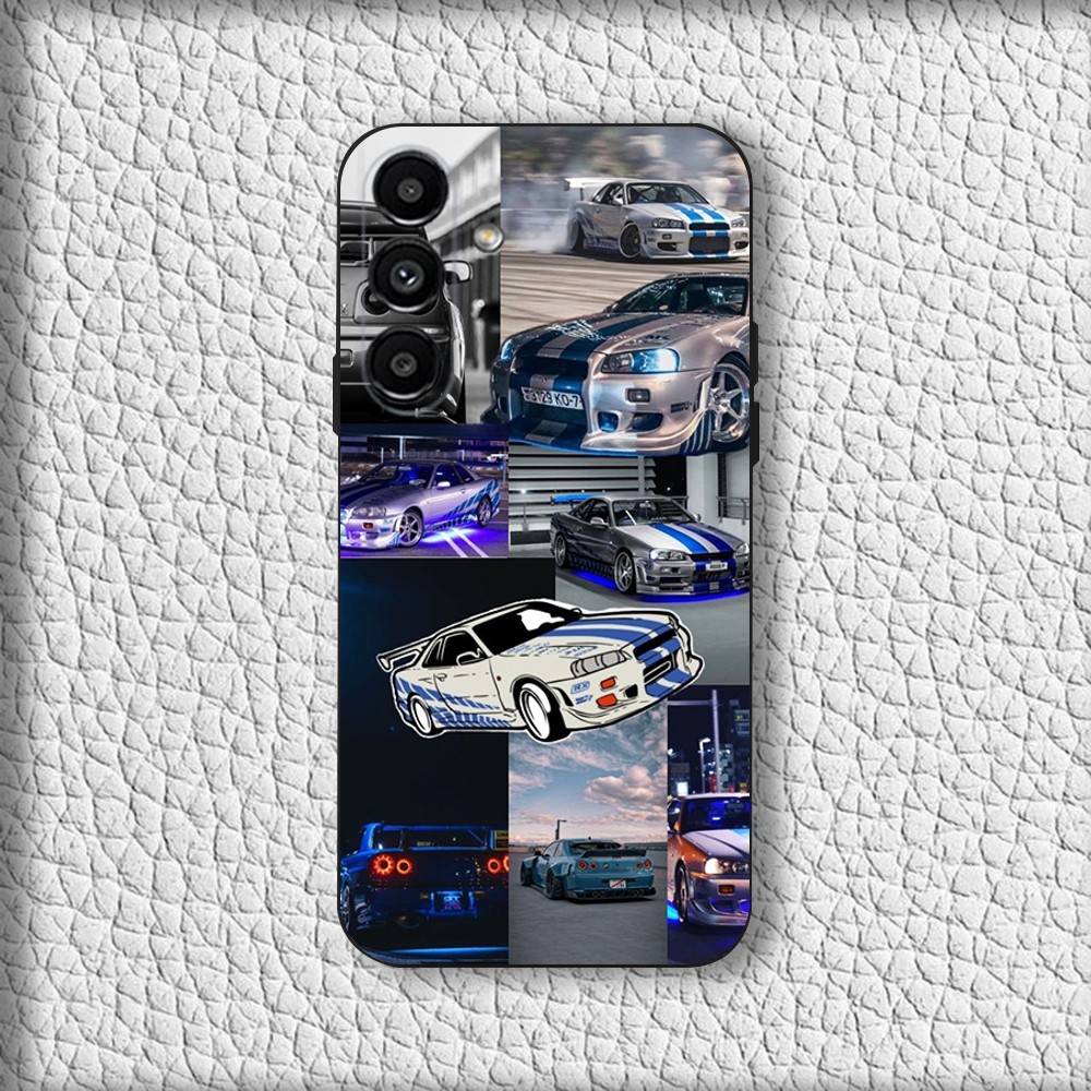 

F-Fast and Furious Car Phone Case For Samsung Galaxy A20,A21s,A22,A31,A32,A52,A53,A72,73,A80 Soft Black Cover Samsung a40