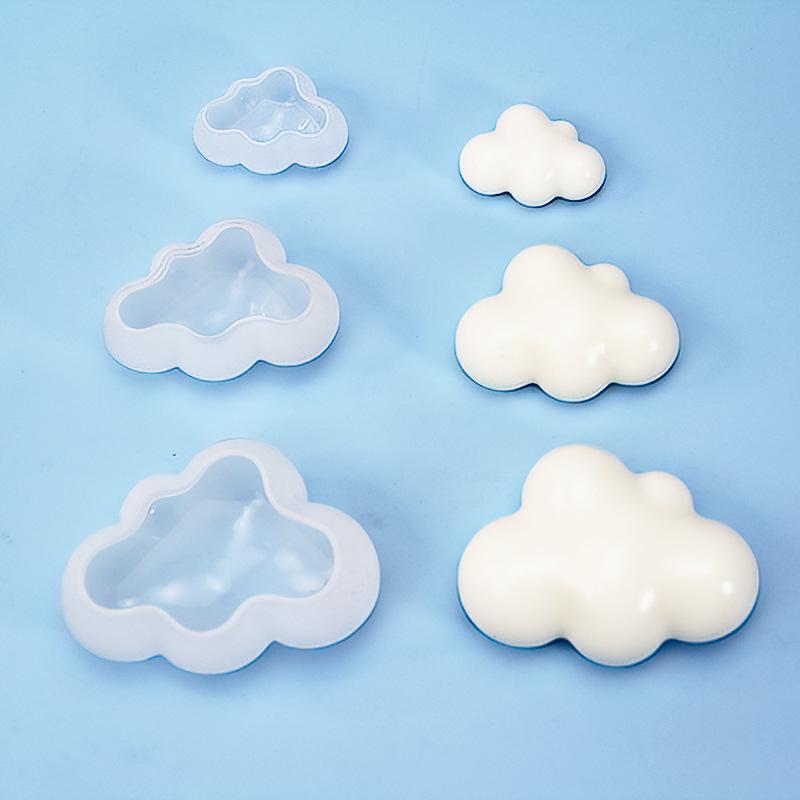 3D Cloud Aromatherapy Candle & Soap Silicone Mold