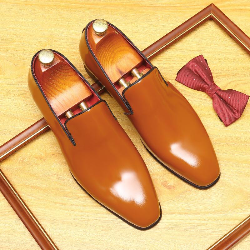 

Модные криперы на плоской подошве из лакированной кожи смешанных цветов Хорошее качество Мужская обувь Горячая распродажа Zapatos Mujer Мужская обувь Платье Лоферы Обувь A19 47