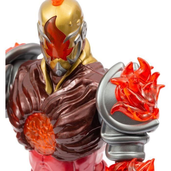 Figurine articulée - GORMITI - Gormiti avec arme Modèle Feu - 27 cm - À partir de 4 ans - GRV063