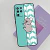Cute Cartoon Koala Phone Case For Oppo A74 A53 A54 A94 A15 A16 A17 A52 A72 A76 A96 A57S A58 A78 A98 Back Cover