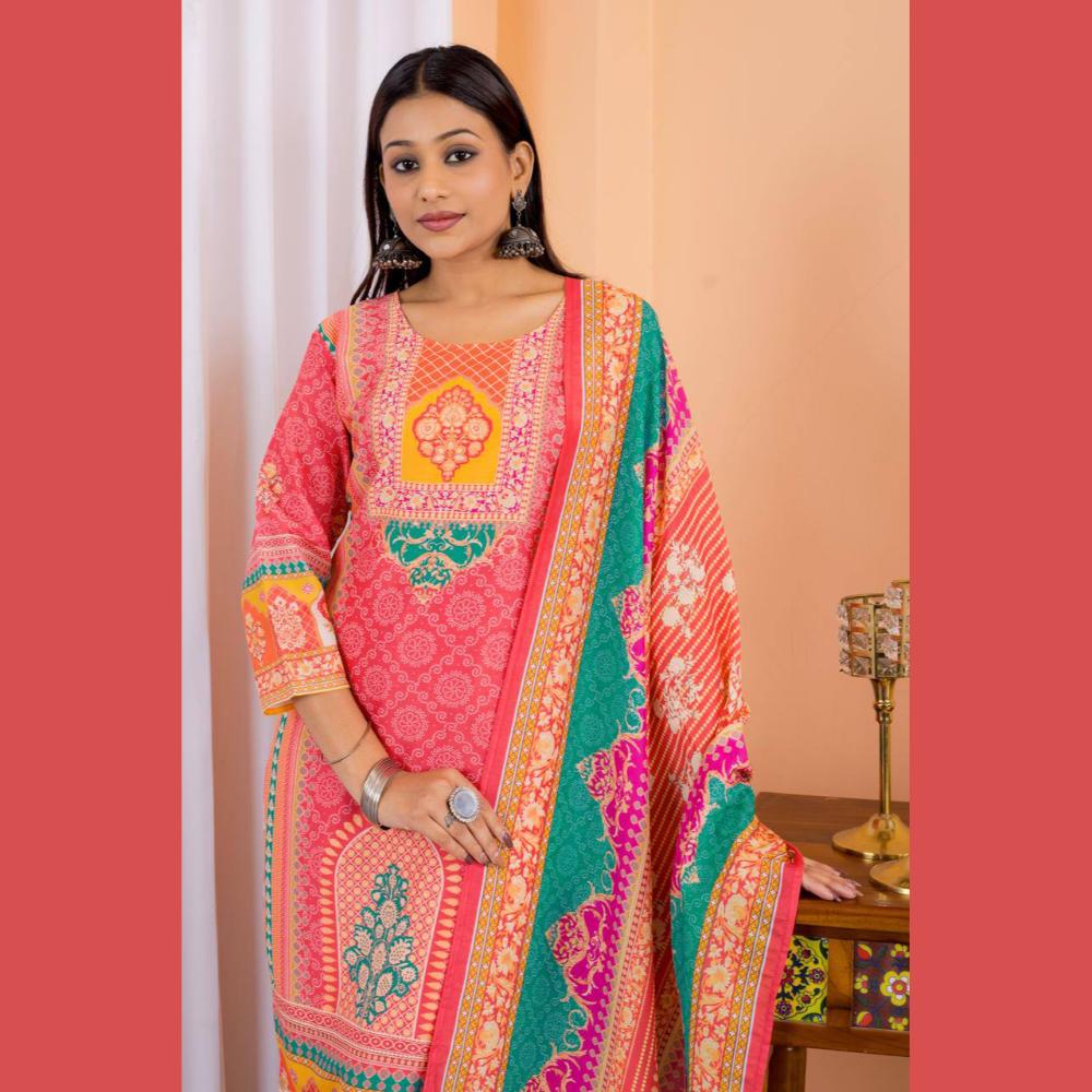 Beautiful heavy fully stitchied suit set