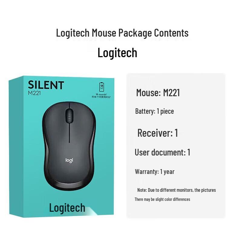 Logitech M221 Wireless Mouse