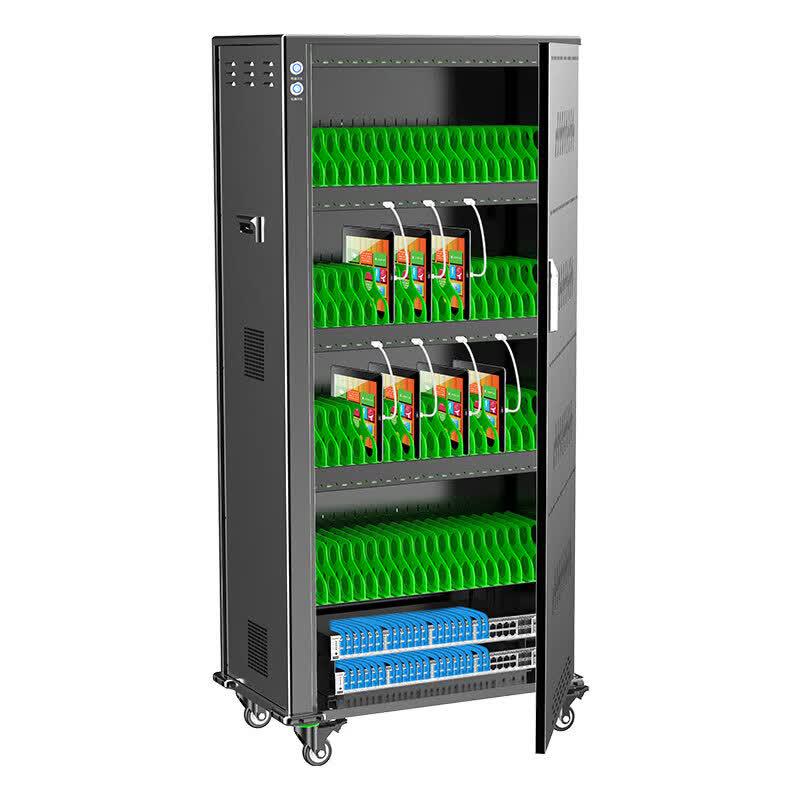 Smart Tablet Charging Cabinet with Integrated Network Switch