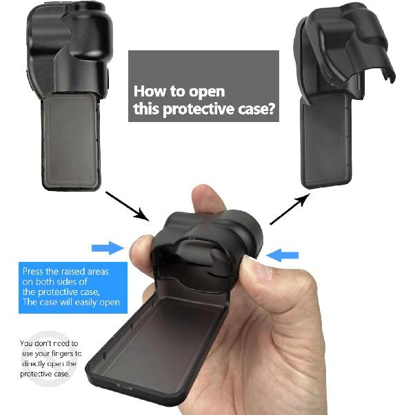 Lens Protector for DJI Osmo Pocket 3 case,Lens Screen Protector Guard Case for Osmo Pocket3 Accessories