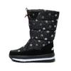 Fashion Zip Snow Boots Women Mid-Calf Winter Shoes For Men  Casual Watarproof Platform Heels Botas