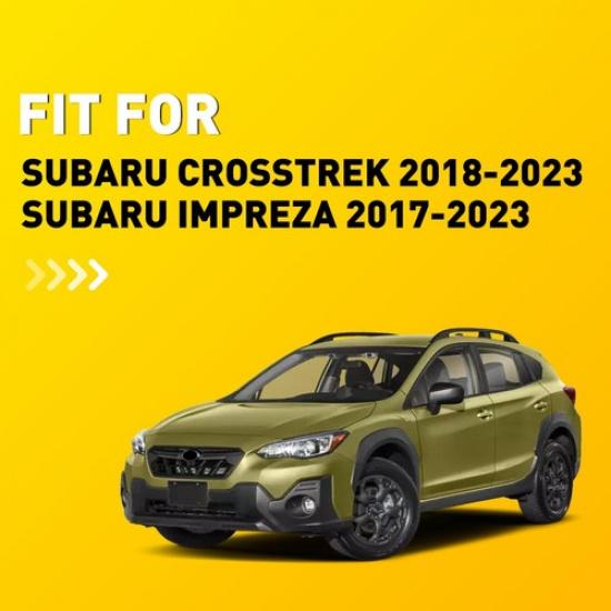 Leather Console Center Lid Armrest Cover For Subaru Crosstrek Impreza 2017-2024