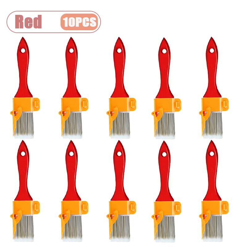 1-10PCS Angled Painting Brush for Edge Trim Corner Latex Paint Wall Interior Home Improvement Renovation Brush Tool