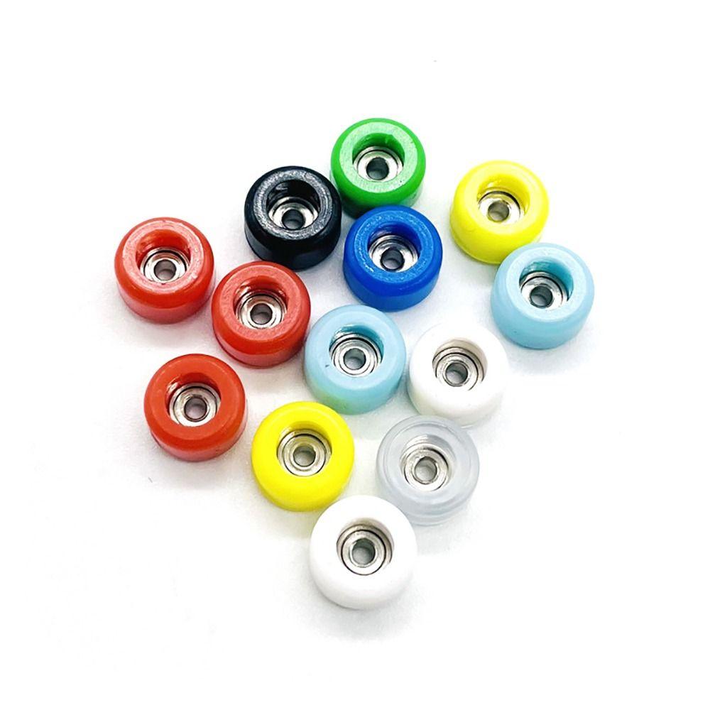1/4Pcs Professional Bearing Wheel Urethane Finger Skate Board Accessory New Fingerboard Wheels