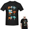100% Baumwolle Kaugummi T-Shirt Unisex Klassisches Oversized T-Shirt Unisex Rundhals Sommer T-Shirts Oberteile S6XL