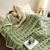 Bubble Fleece Coral Blanket for Office or Sofa