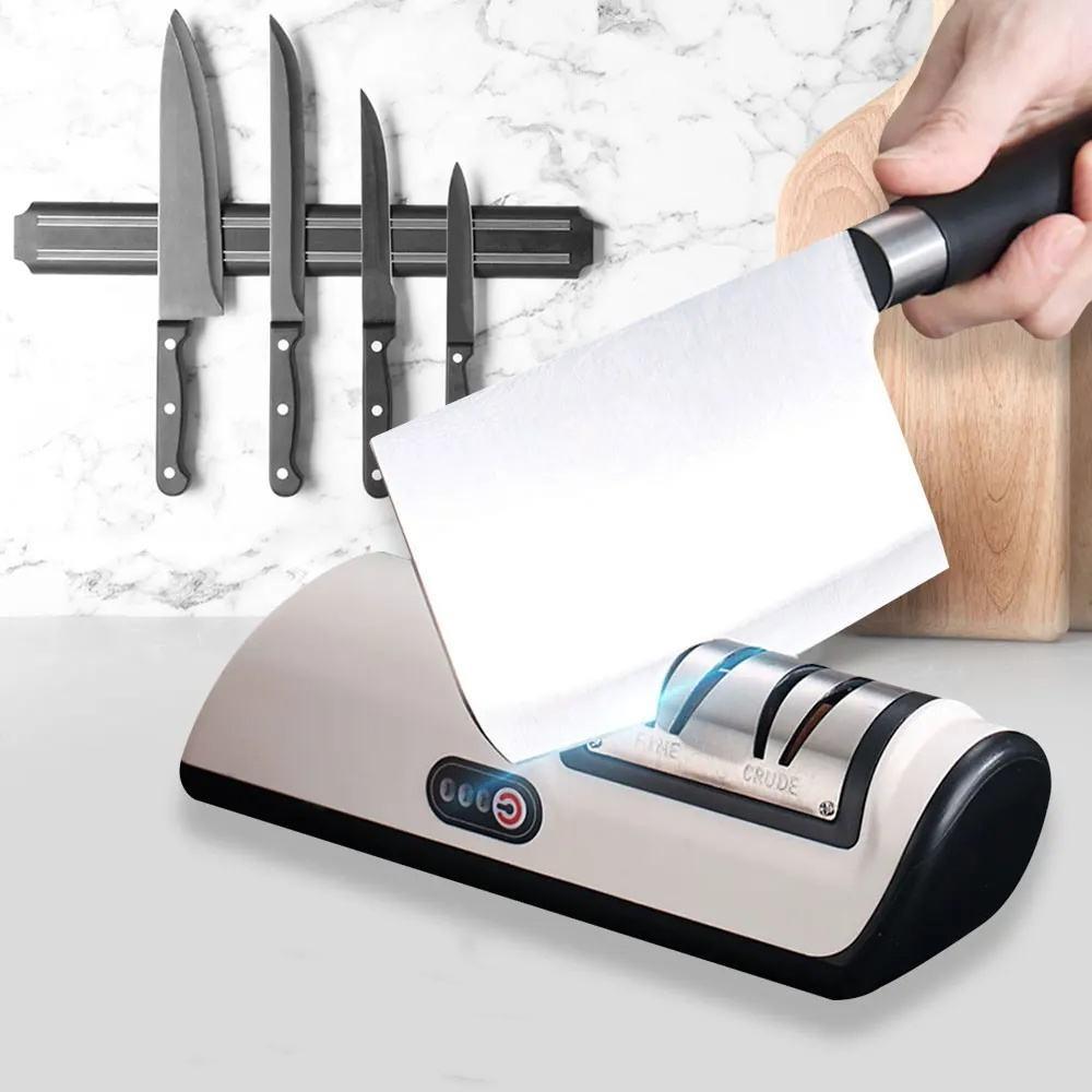 Household Knife Sharpener Portable Whetstone Knife Sharpener Multifunctional Knife Sharpener Easy Storage Non Slip Base