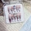 Star Zircon Style Handmade Wearable Nails - Exquisite High-Quality Nail Art Tips with a High-End Feel